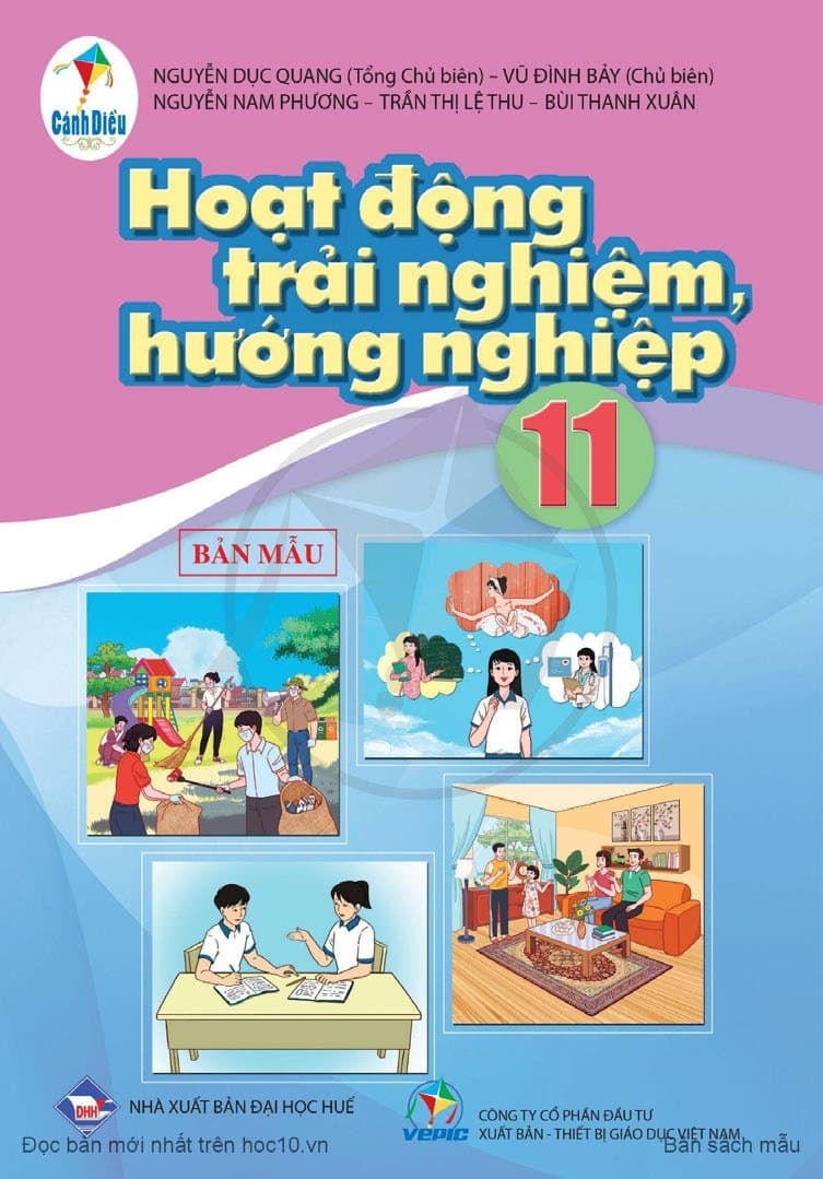Hoạt Động Trải Nghiệm, Hướng Nghiệp 11 - Cánh Diều
