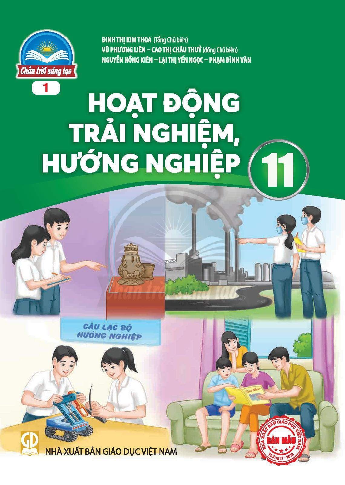 Hoạt Động Trải Nghiệm, Hướng Nghiệp 11 - Chân Trời Sáng Tạo