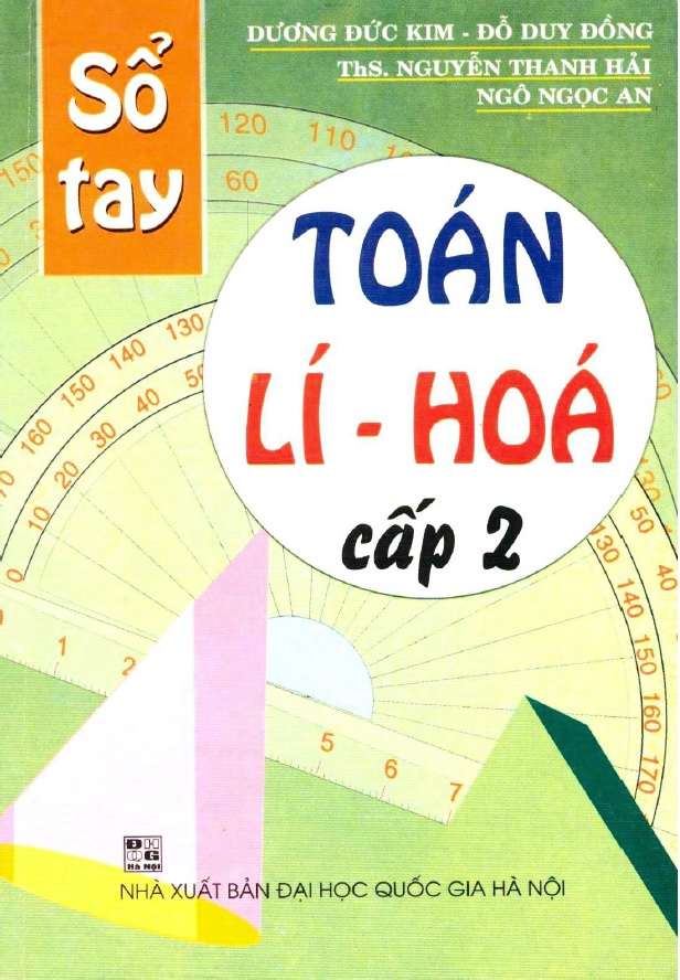 Sổ Tay Toán-Lý-Hóa Cấp 2 – Dương Đức Kim
