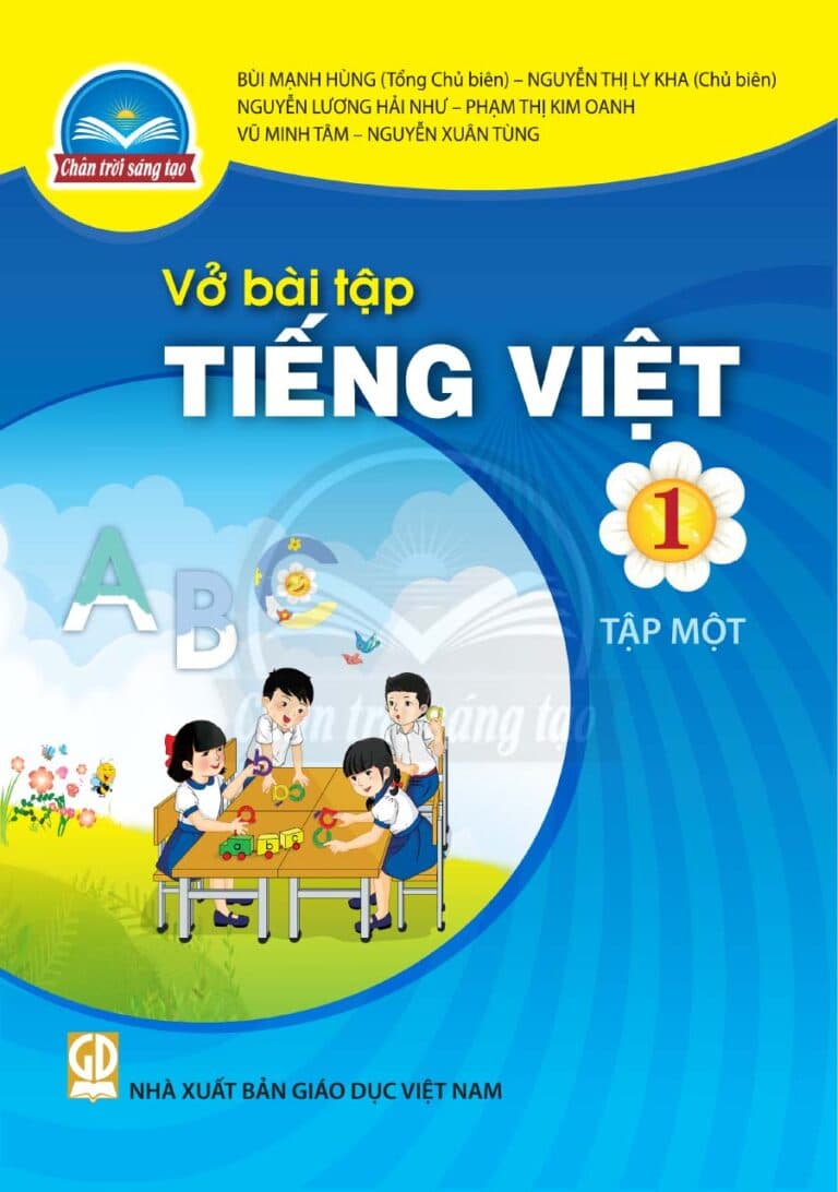 Vở Bài Tập Tiếng Việt 1 Tập 1 – Chân Trời Sáng Tạo